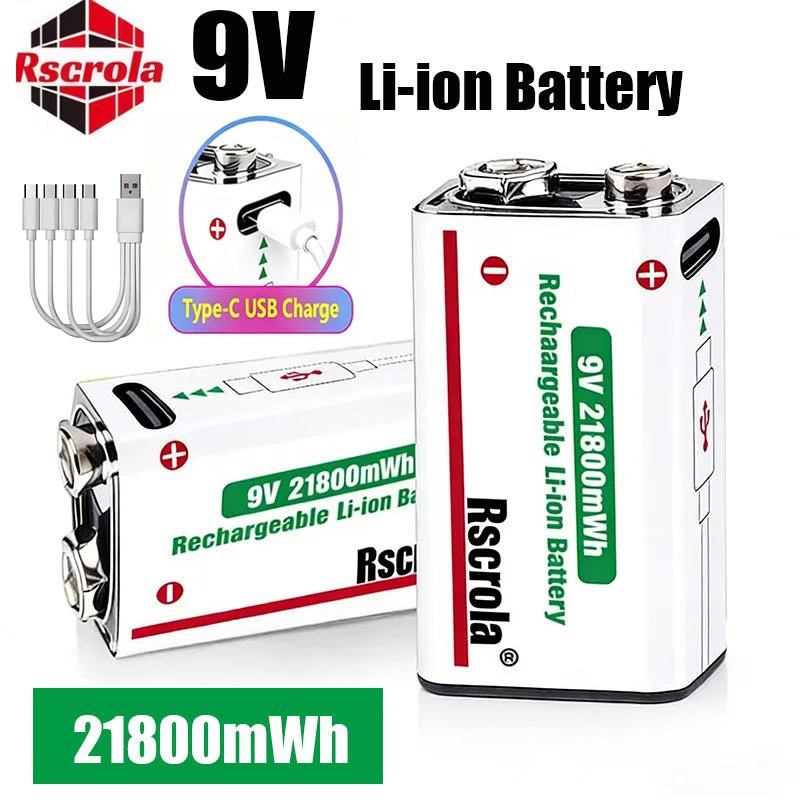 Smoke Detector Interconnected - Baterai Lithium Ion 9V USB-C Dapat