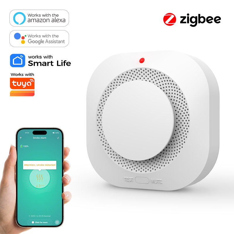 Smoke Detector Interconnected - Detektor Asap ZIGBEE untuk Keamanan Rumah