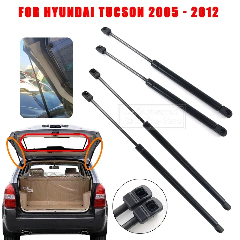 Window Lock Bar - 2/4x Bagasi Belakang Boot Tailgate Jendela