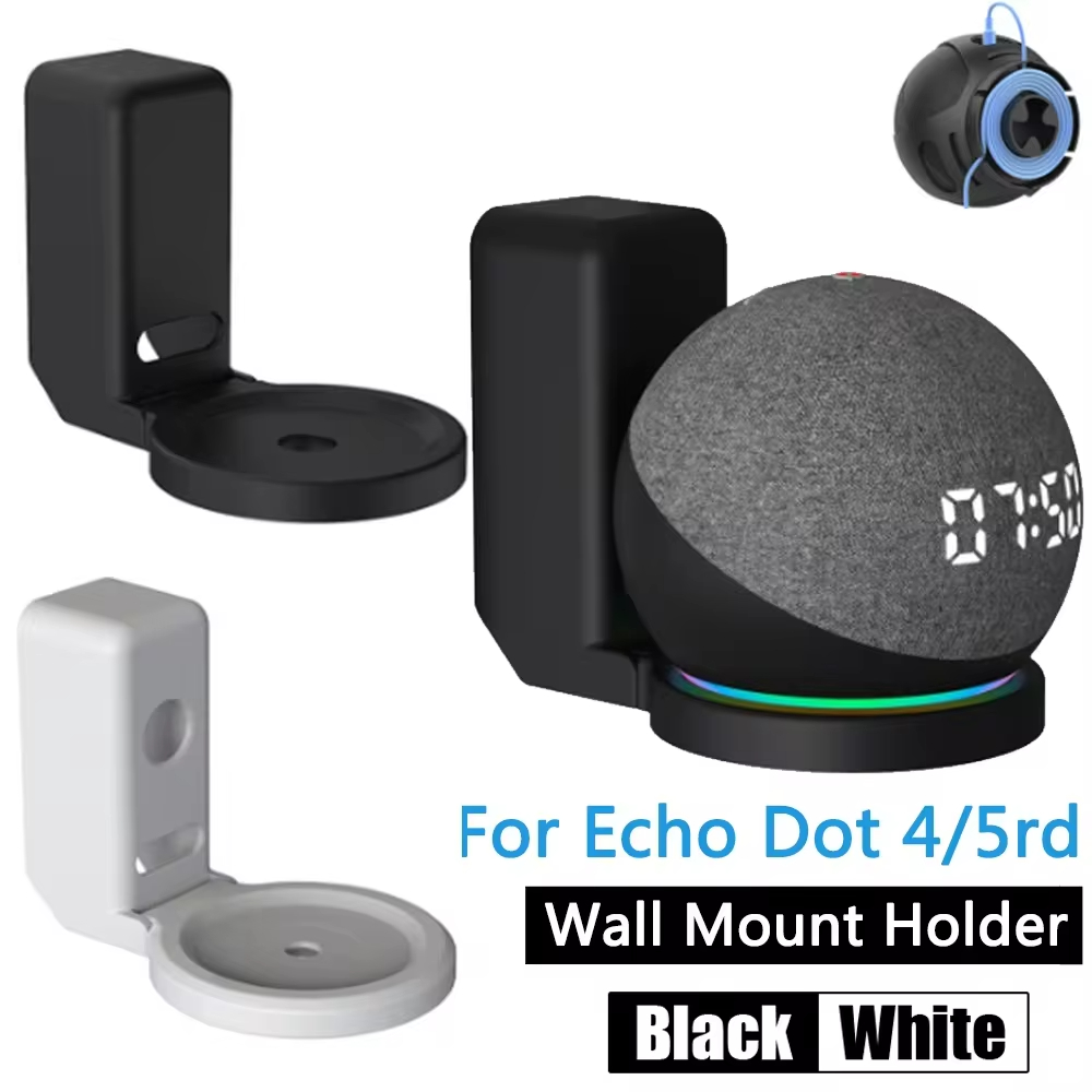 Amazon Speaker Echo Dot 5 - Braket Speaker portabel, dudukan dinding untuk