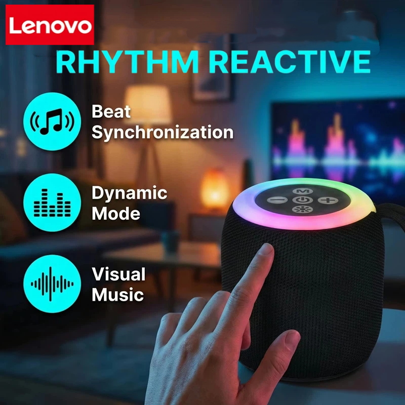 Google Speaker Nest Audio - Speaker Bluetooth Mini Lenovo dengan Tali