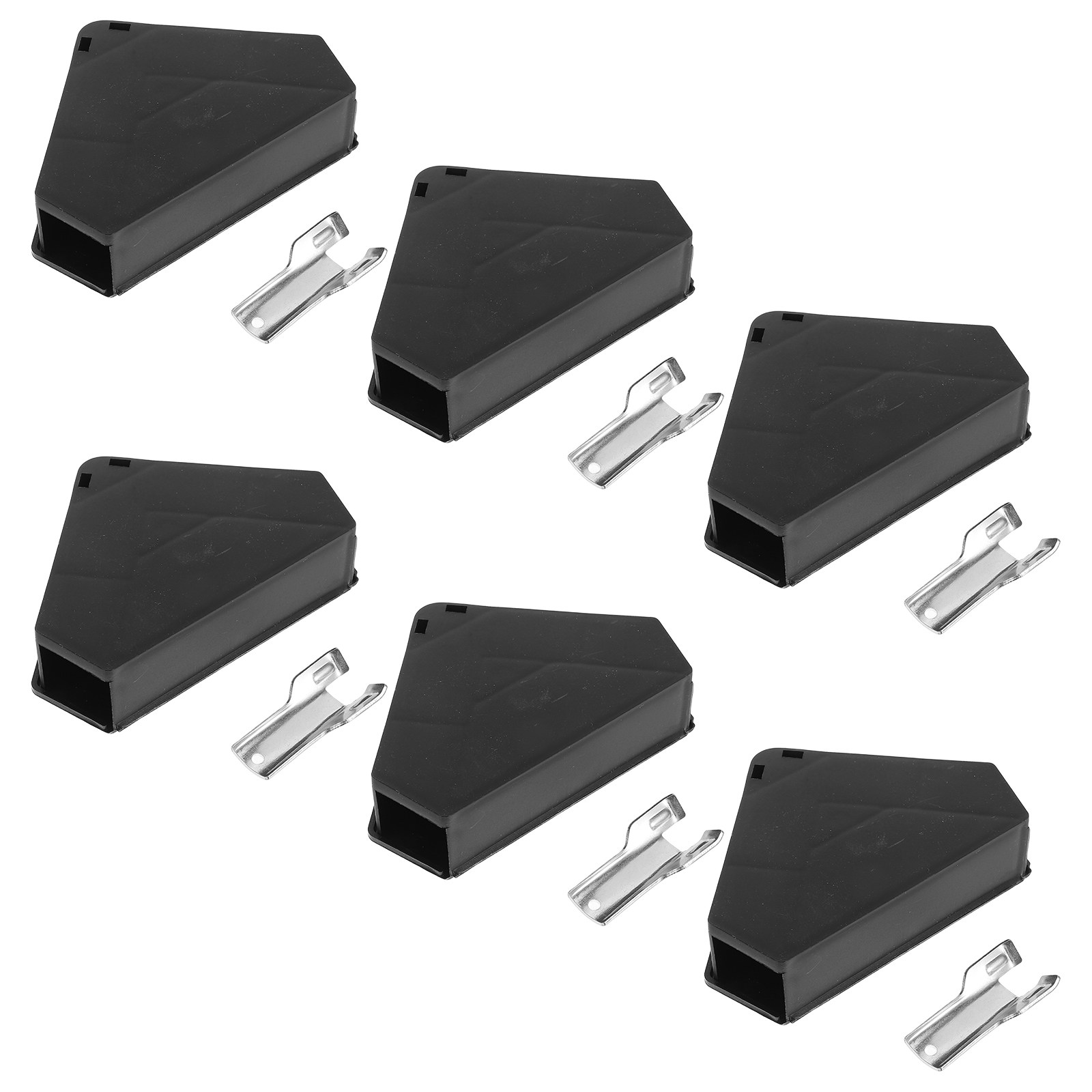 Lockbox Key Secure - 6 buah Kotak Umpan Tikus Segitiga