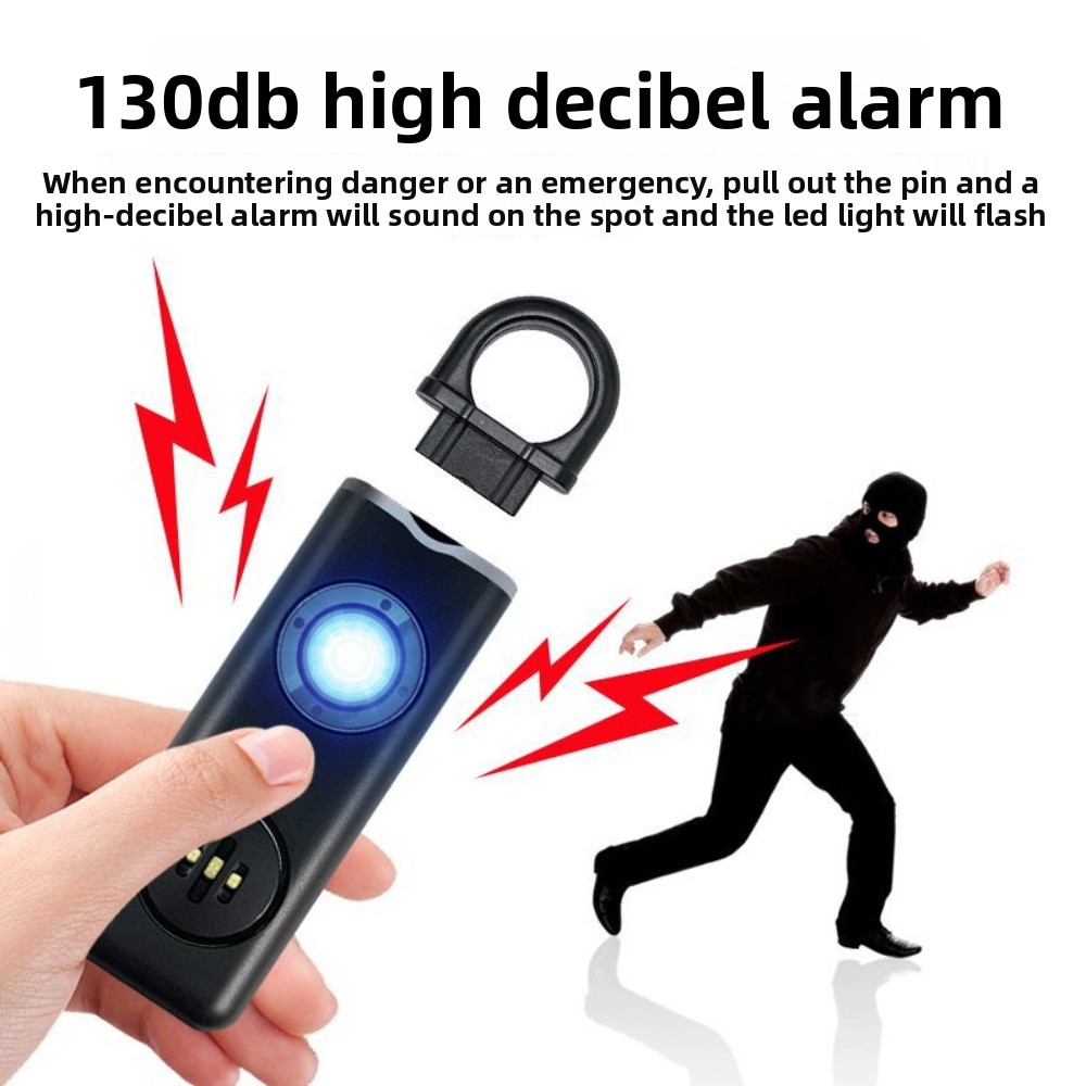 130 Alarm Pribadi Suara Keras  - Personal Alarm Keychain ulasan dan harga