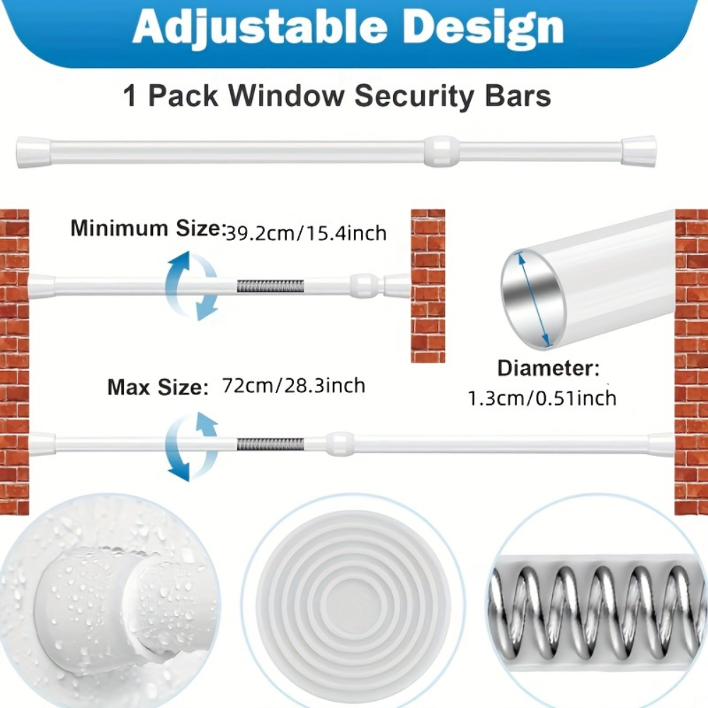 Pengaman Jendela & Pintu Logam - Window Lock Bar ulasan dan harga