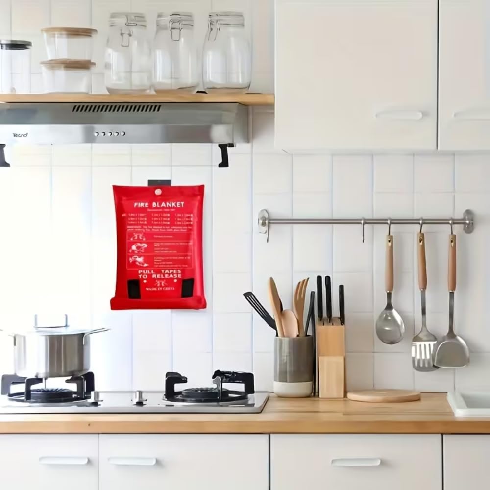 Selimut Darurat Tahan Panas un - Fire Blanket Kitchen ulasan dan harga