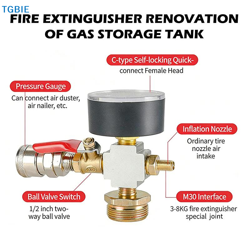 [TL]【TL】Adaptor Tekanan Tangki - Fire Extinguisher Small ulasan dan harga