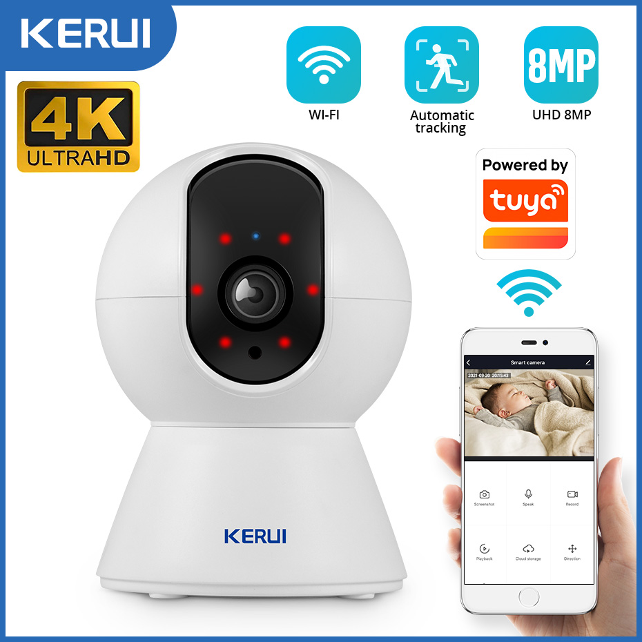 KERUI Kamera IP WiFi 5MP 8MP 4 - Eufy Camera E220 ulasan dan harga