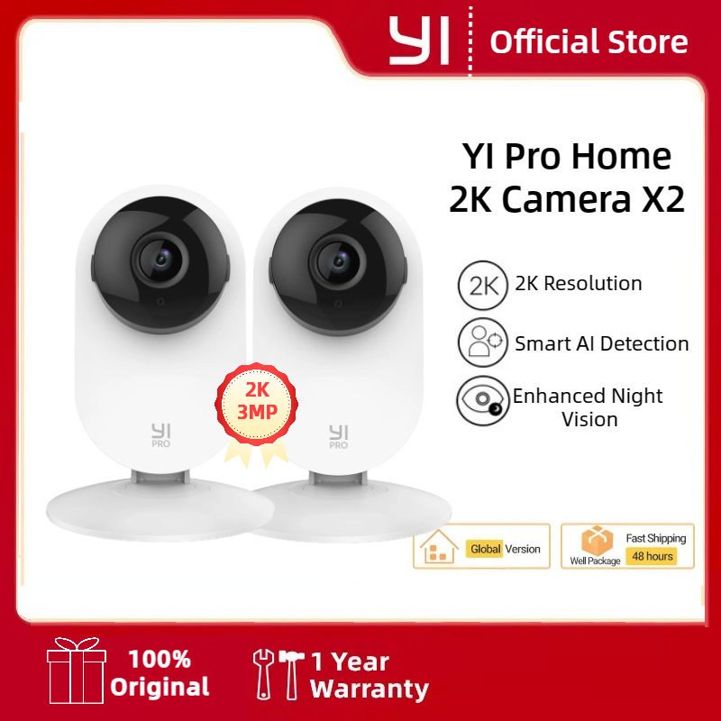 YI 2K 3MP kamera 2/4 Pak, sist - Eufy Camera E220 ulasan dan harga