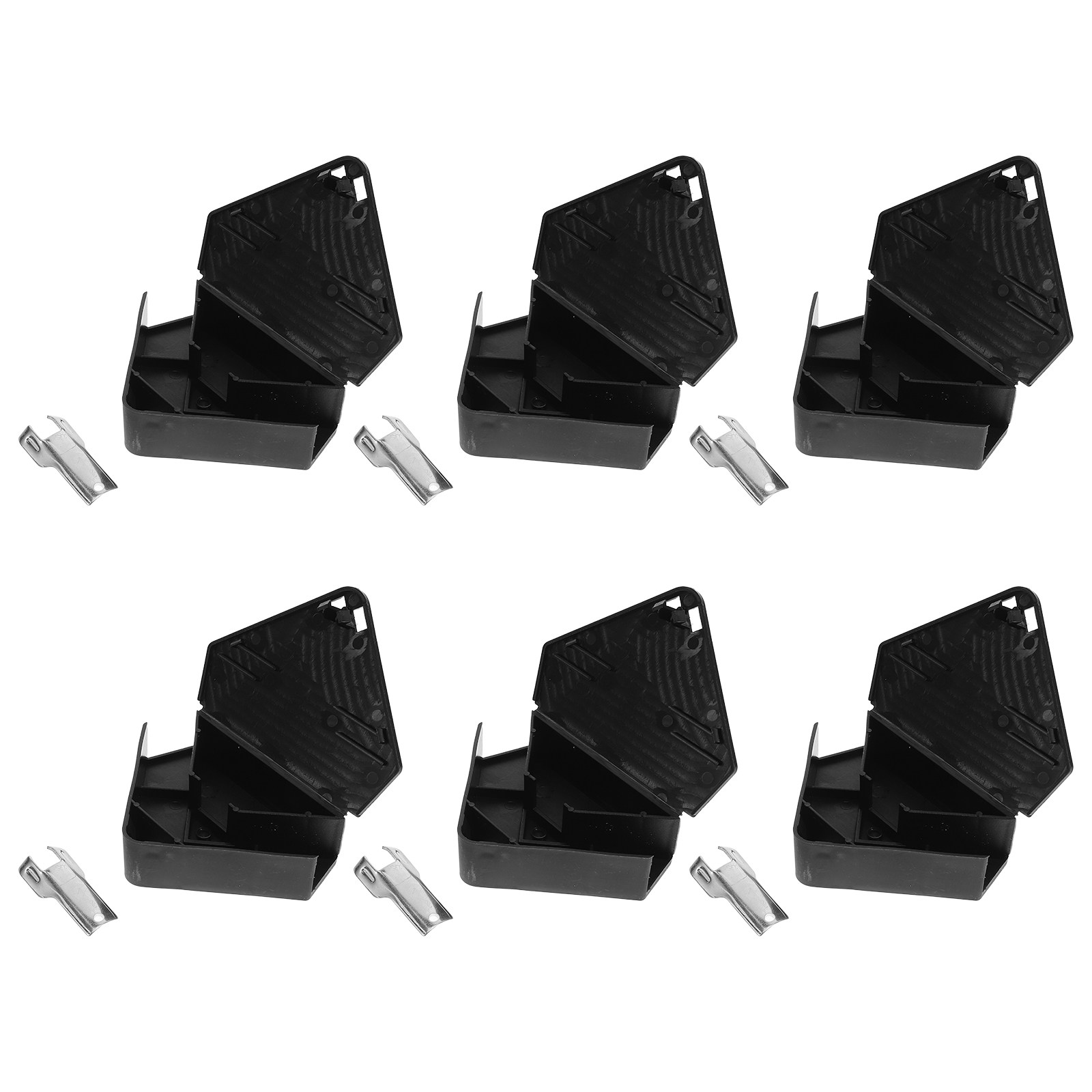 6 buah Kotak Umpan Tikus Segit - Lockbox Key Secure ulasan dan harga